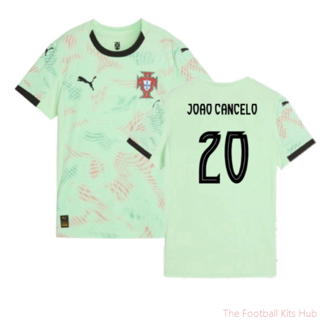 [JED] 2025/26 Portugal Womens Team Away Shirt (Ladies) (Joao Cancelo 20)