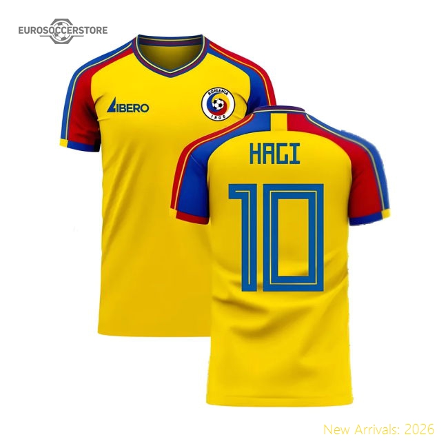 Romania 2025 Home Jersey Shirt Football Fan Apparel Supporter Match Day Game Day Apparel