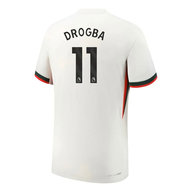 2025-2026 Chelsea Authentic Dri-Fit ADV Away Shirt (Drogba 11) (Lim...