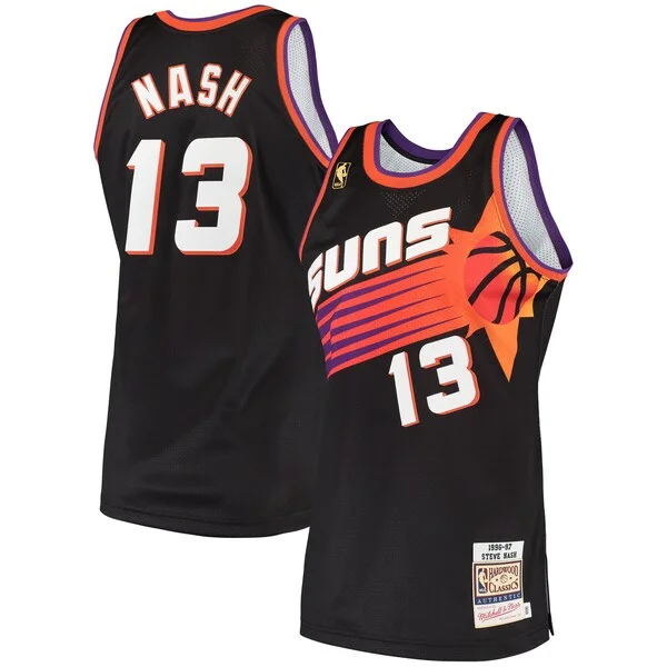 Steve Nash PHX Authentic Jersey - modern Basketball - Black NBA