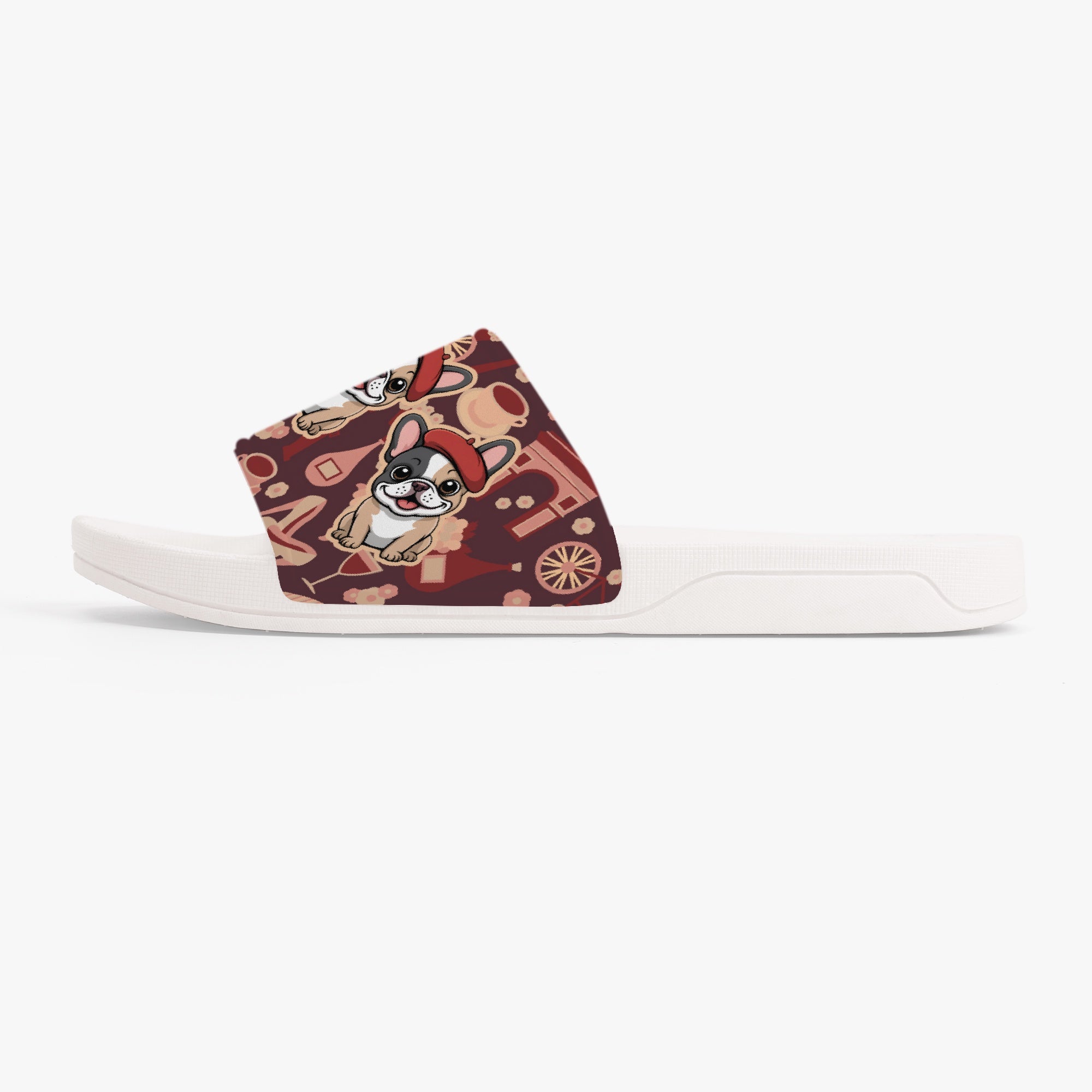 Bulldog Inspired Dog Owner Comfy Champ - Everyday Sandals Casual Wear