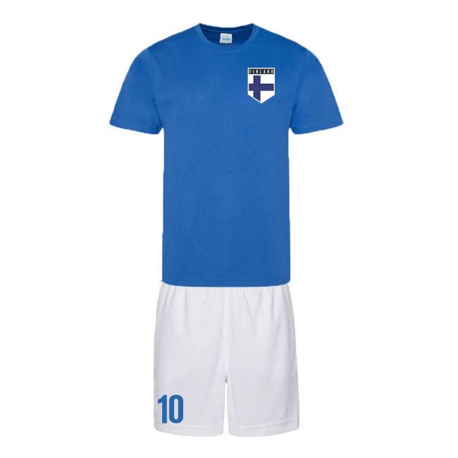 Authentic Replica Finland Training Supporter Shirt for Adults