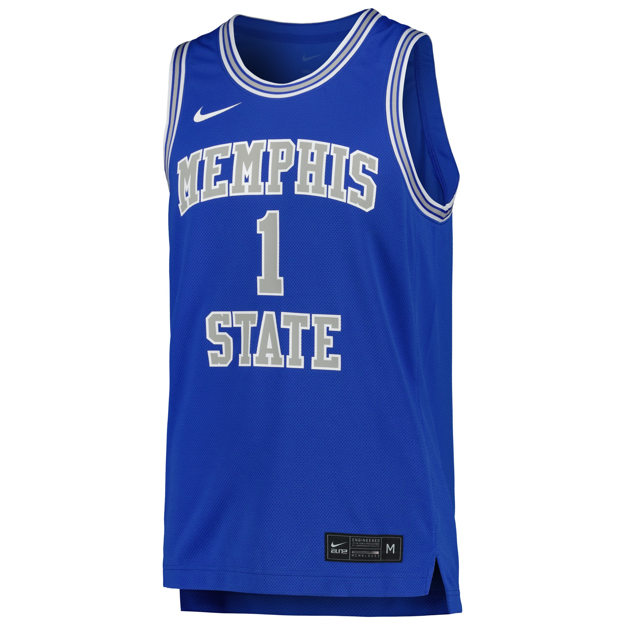 [NJP] Memphis Tigers Replica Basketball Jersey - Royal