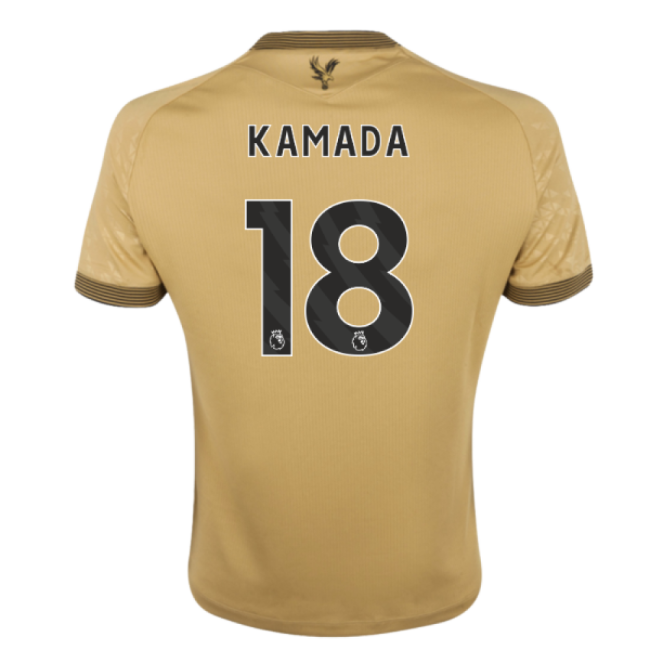 Fan Gear Crystal Palace Crystal Palace Third Shirt Kamada #18 Auth...