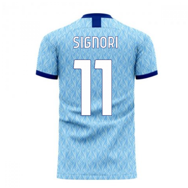 Premium 2025-2026 Lazio Home With Retro Design - Machine Washable
