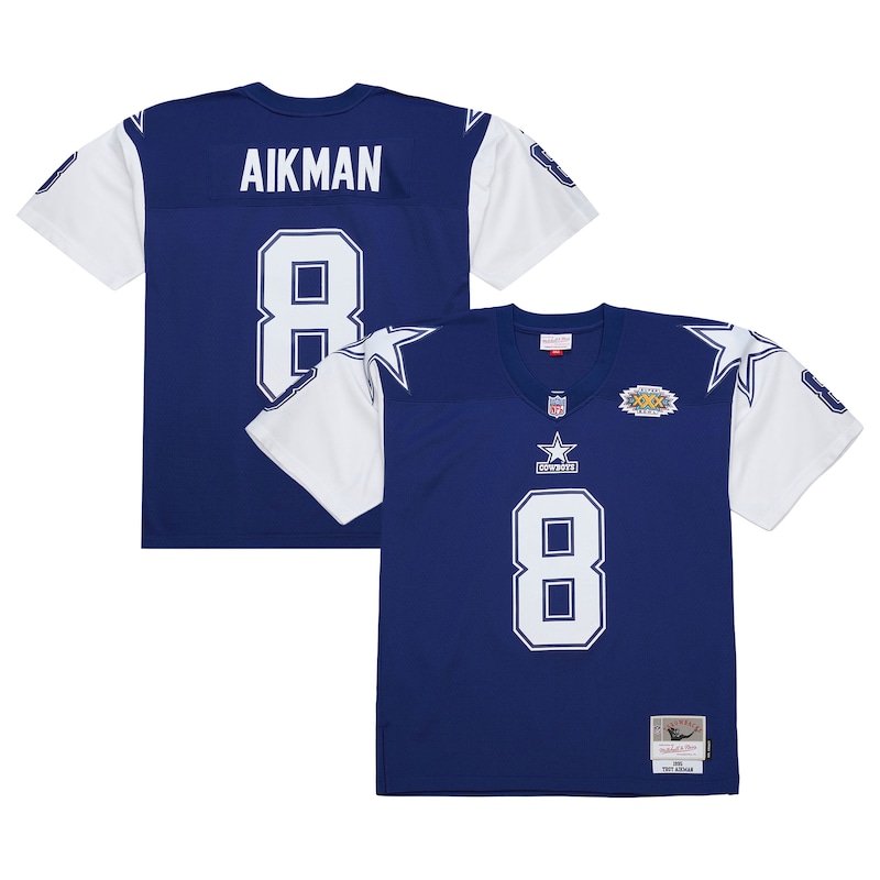 None Troy Aikman DAL Cowboys Great Value Replica Jersey Football Appar