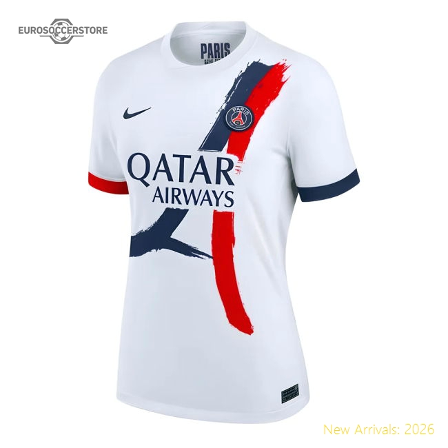 Psg Away Kit 2024-2025 Supporter Wear Jersey For Match Days