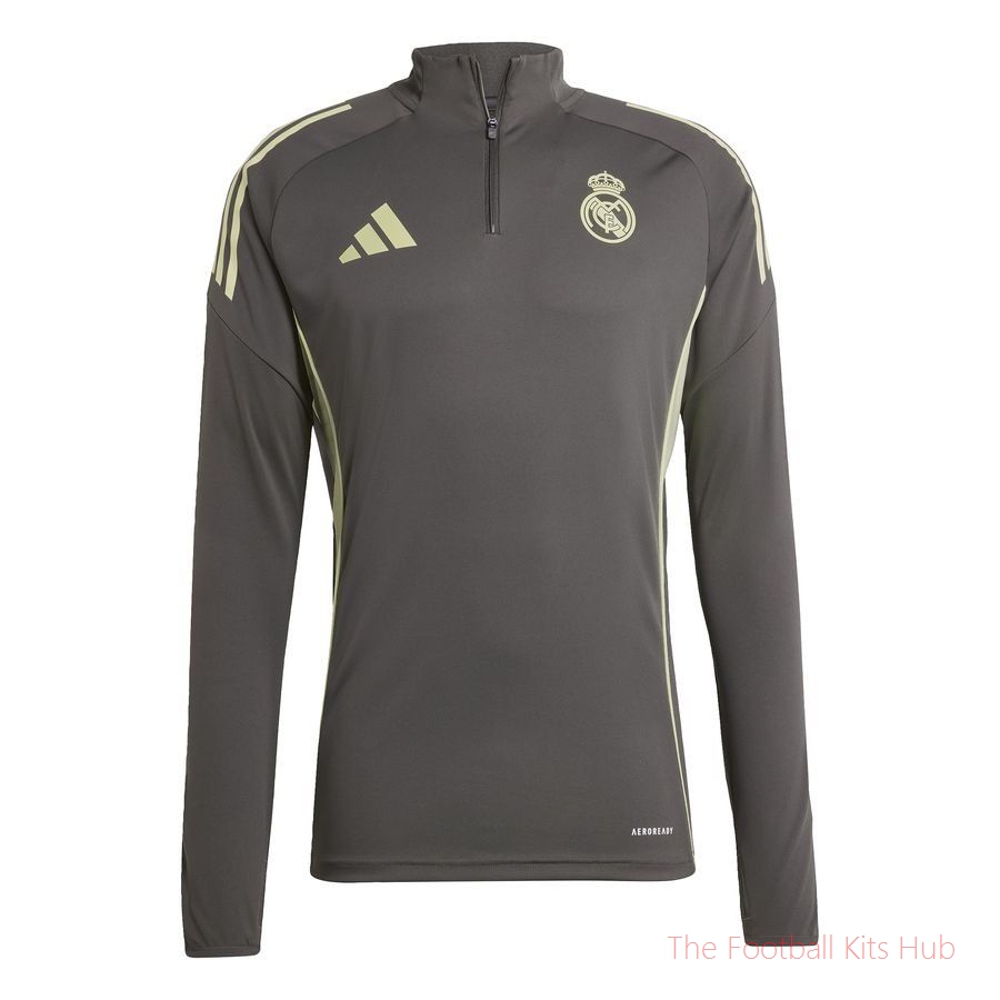Real Madrid Training Shirt Tiro 25 - Utility Grey