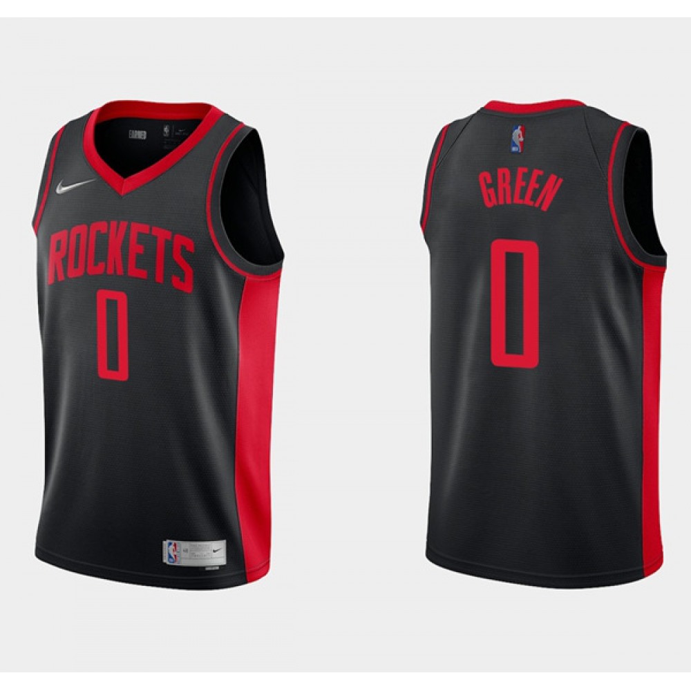 0 Houston Rockets Jersey Black - - Game Day Essential