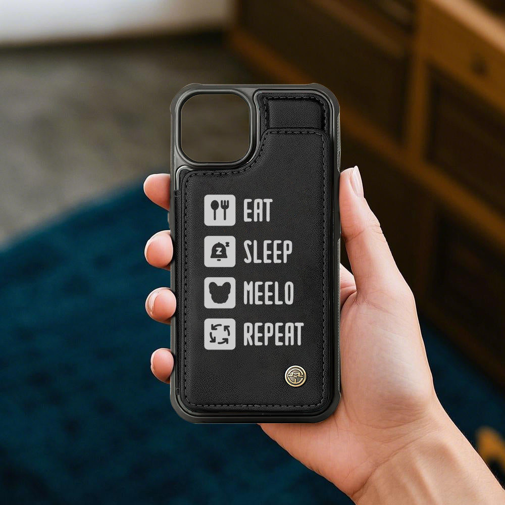 Nala - Personalized Leather Wallet Case for for iPhone & Samsung