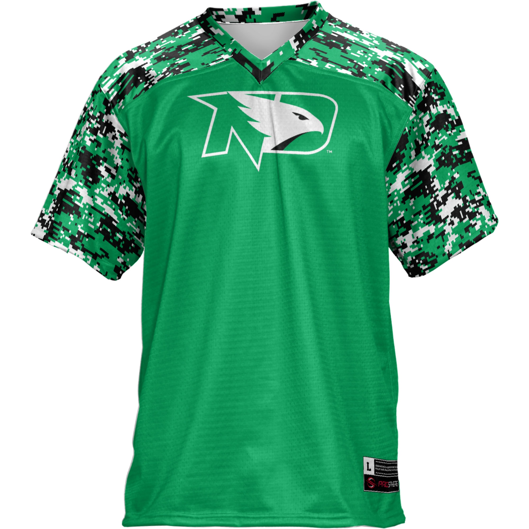 North Dakota Football Jersey - Kelly Green | Stadium Series 26/27 Season