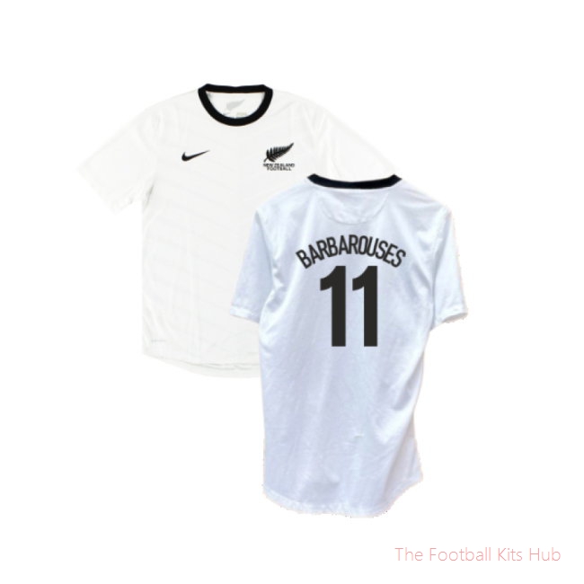 New Zealand 2012-14 Home Shirt (Very Good) (Barbarouses 11)
