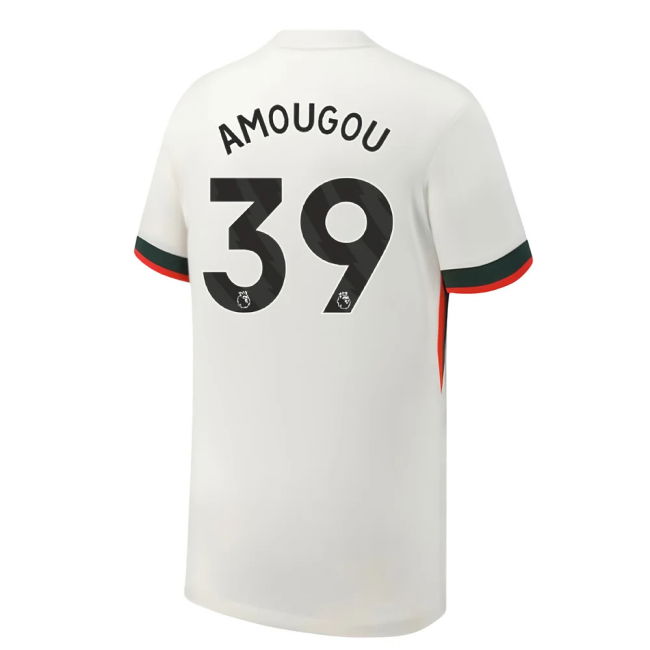 Match Replica Chelsea Away Fan Jersey (Kids) (Amougou 39)