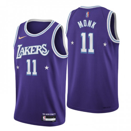 Nike Lakers Purple Angeles Lakers #11 Jersey - On Sale Premium Quality