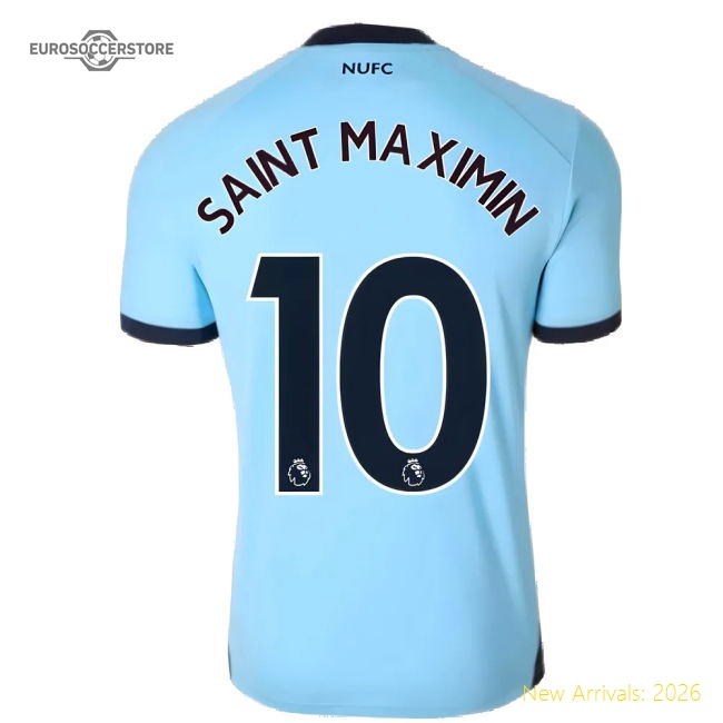 Official 2021-2022 Newcastle United Third Shirt (saint Maximin 10)