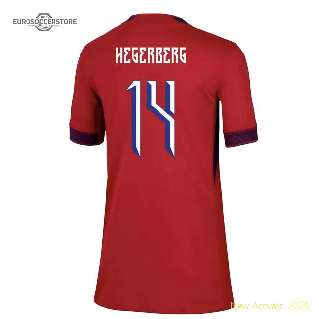 S Norway Female 2025 Home Jersey Shirt Football Fan Football Fan Gear