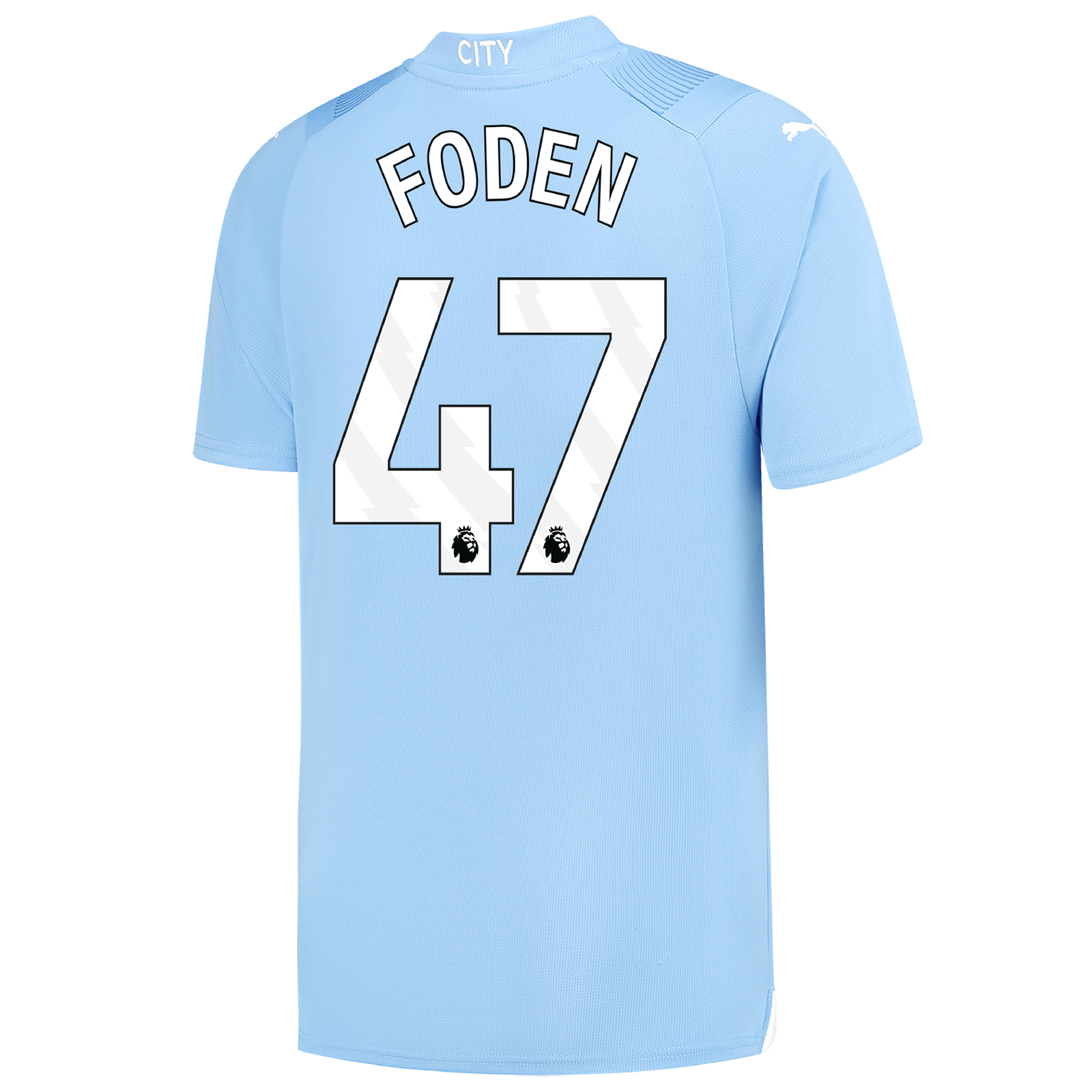 Manchester City FODEN 47 Home Football Jersey for the 23-24 Season