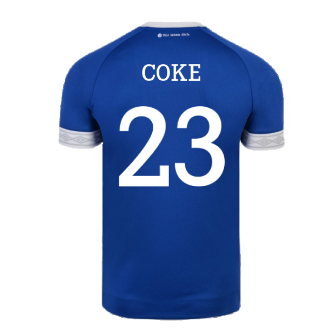 Trending Schalke 2018-19 Home Shirt ((Mint) Xxl) (Coke 23)