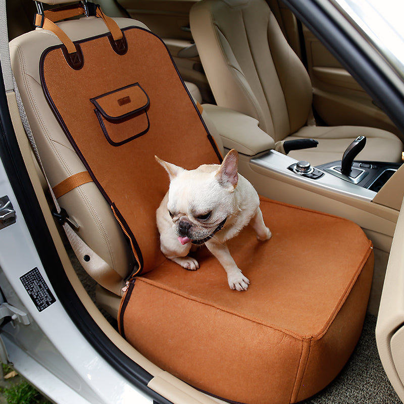 French Bulldog Seat Cover Protector For Cars For French Bulldog(ws89) Durable Dog Item