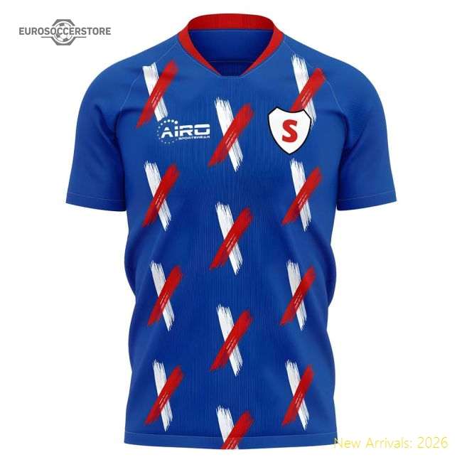 2025-2026 Stockport Home Fan Version Womens Shirt For Match Day