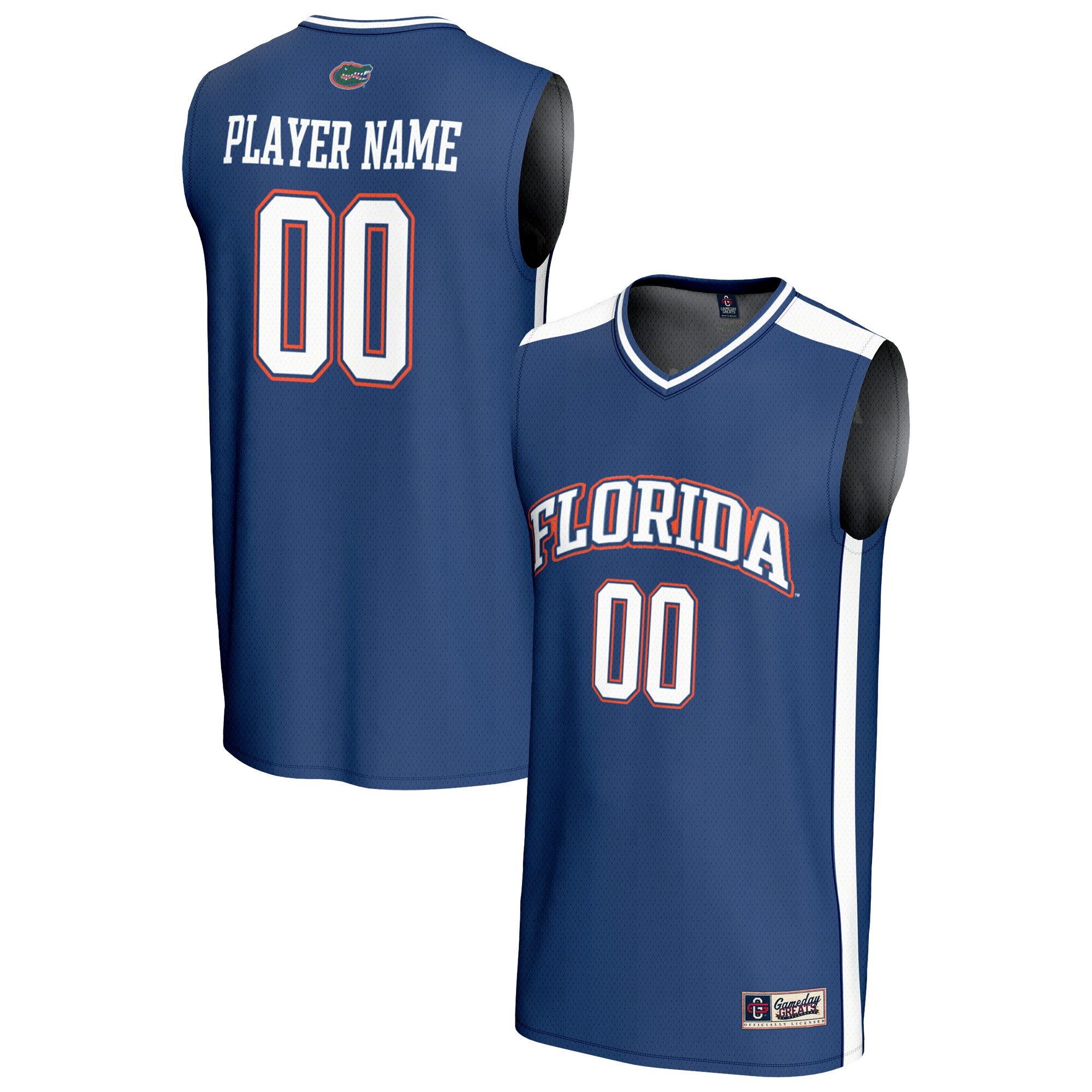 [DDG] Florida Gators GameDay Greats Youth NIL Pick-A-Player Lightweight Women's Basketball Fashion Jersey - Royal