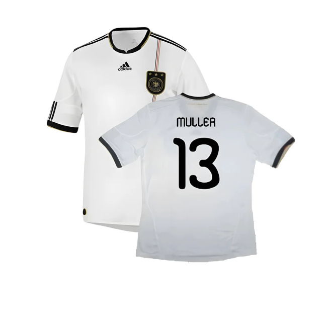 Germany 2010-11 Home Shirt ((Excellent) XL) (MULLER 13)