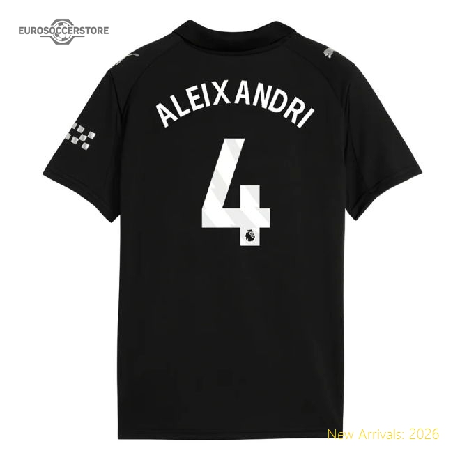 Authentic 2025-2026 Man City Away Shirt (kids) (aleixandri 4)