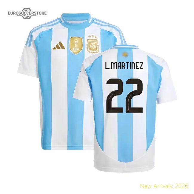 Football Argentina Jersey - Durable Soft Construction Retro