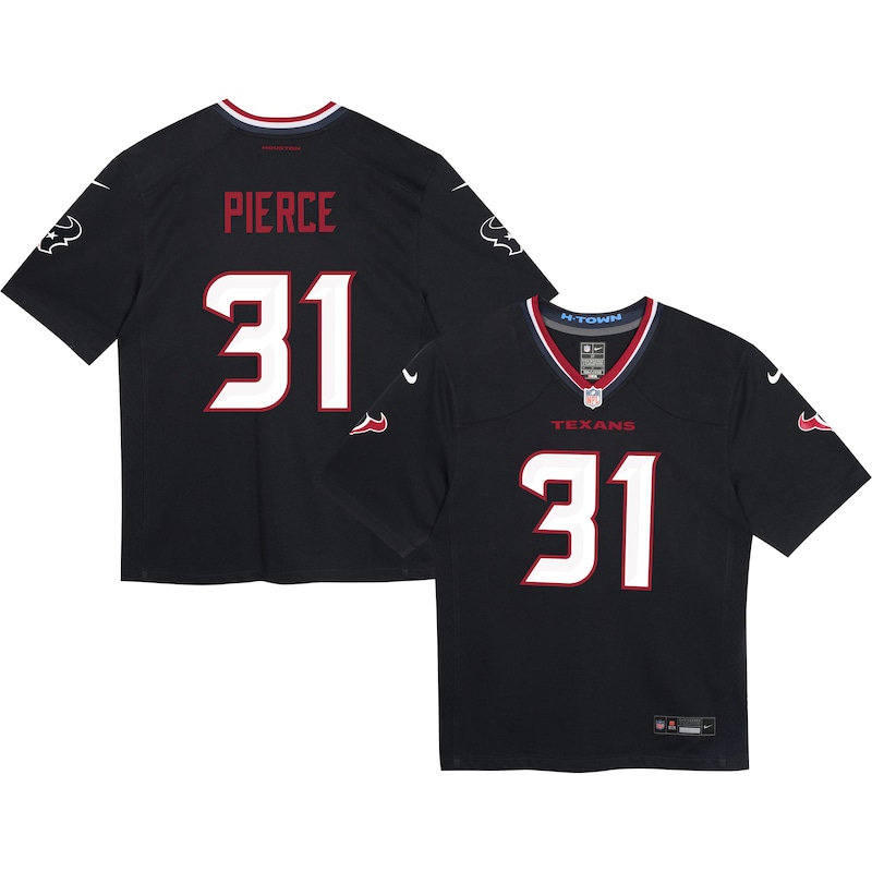 None Dameon Pierce Team Captain HOU Texans Premium-Quality Jersey