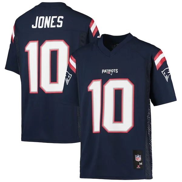New England Patriots Replica NFL Jersey - Navy | Pro-Level Football...