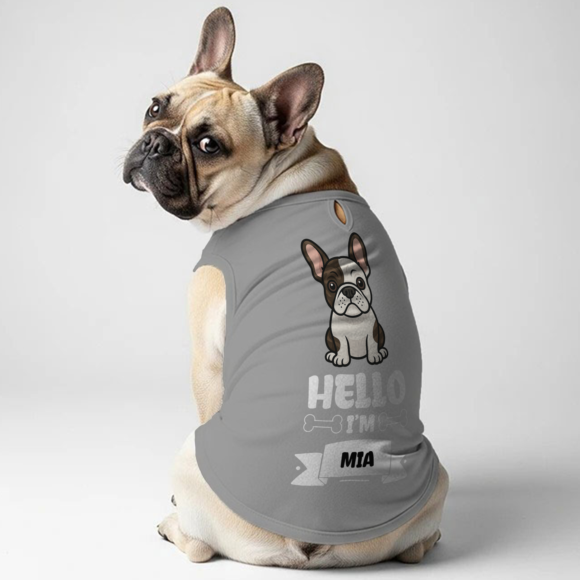 Dog T-shirt For French Bulldogs For Frenchie Fans | Premium Quality