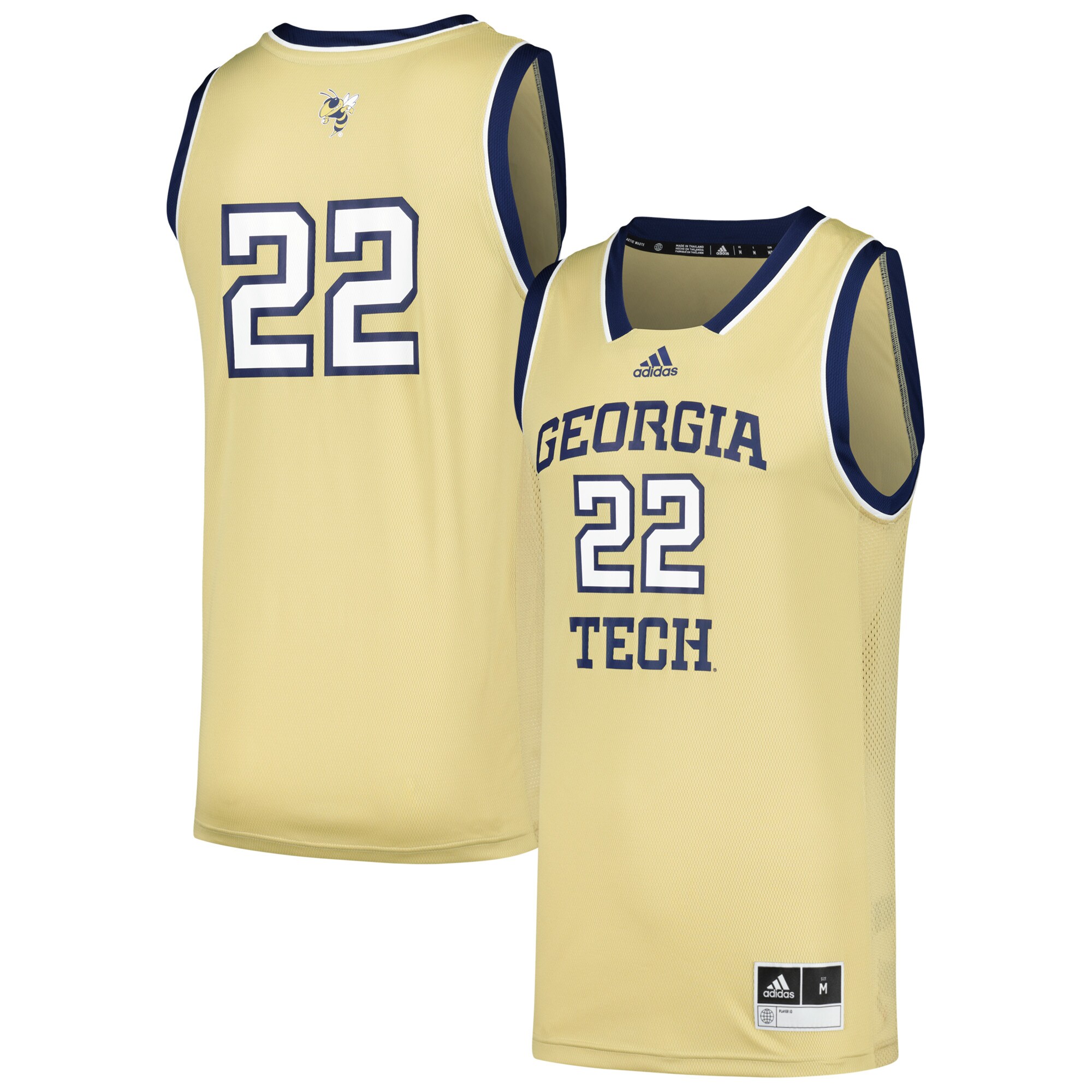 [DDG] Georgia Tech Yellow Jackets Swingman Jersey - Gold