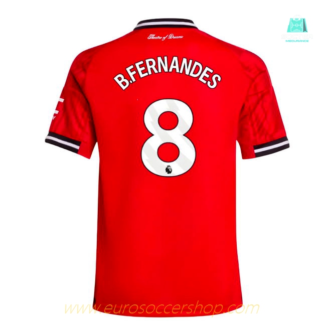 2025-2026 Man Utd Home Shirt (Kids) (B.Fernandes 8)