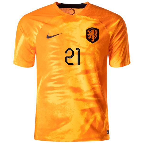 Netherlands 2022-2023 Home Jersey –  Edition S