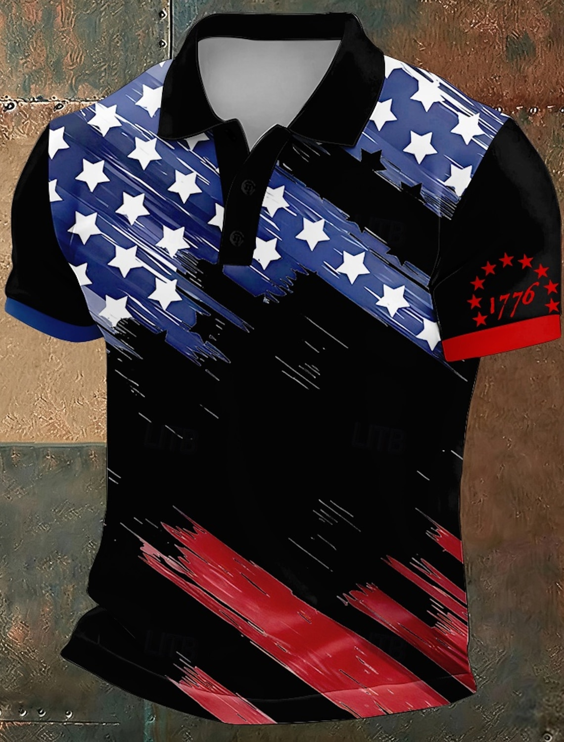 Men's 4th of July U.S. 250th Anniversary American Flag Lined Shorts 2 in 1 Board Shorts Swim Shorts Mid Waist Patriotic Holiday Side Pockets With Compression Liner Elastic Drawstring Waist Designer