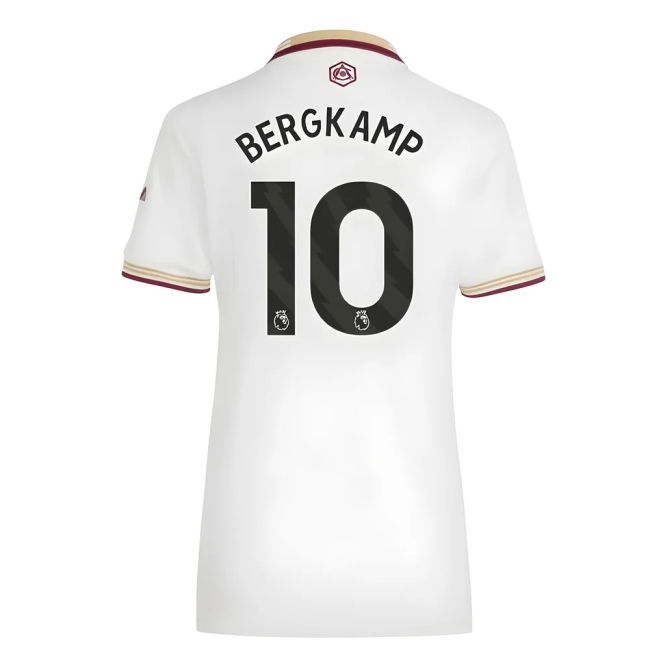 2025-20 Arsenal Third Shirt Bergkamp #10 L M Women S