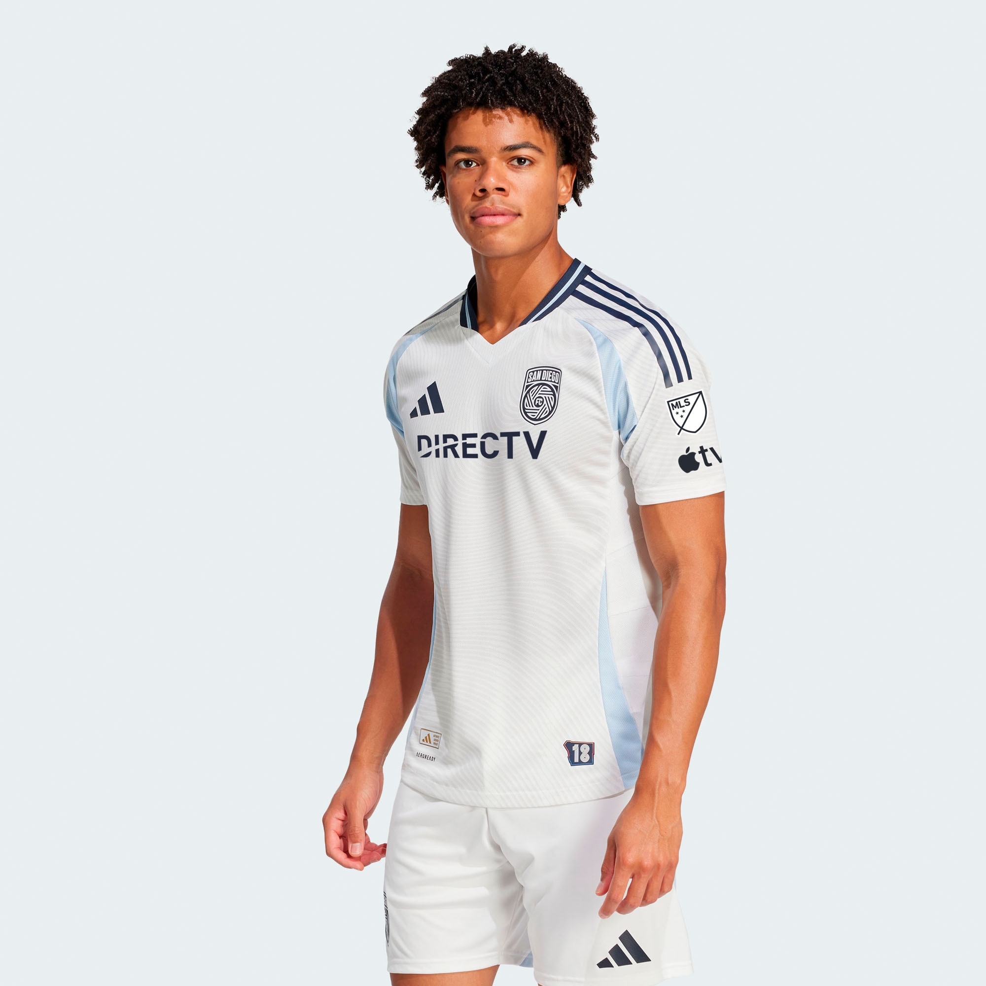 [SJH] San Diego FC 2025 Woven Into One Authentic Jersey - White