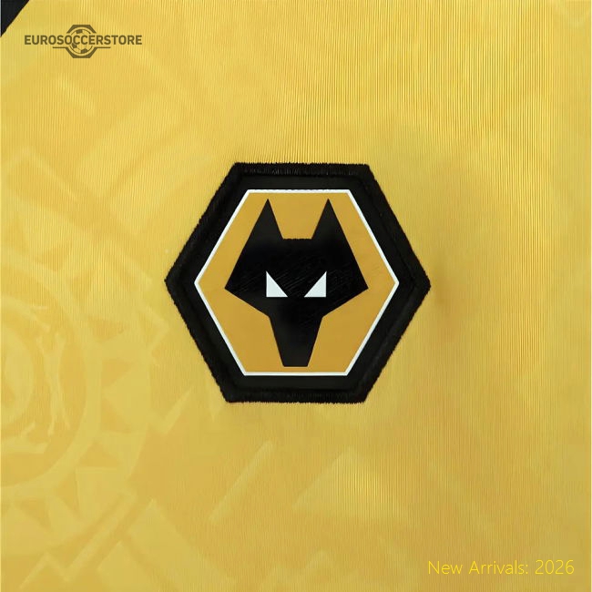 Wolverhampton Wanderers Children 2025 Home Jersey Supporter Game Day Supporter Collection