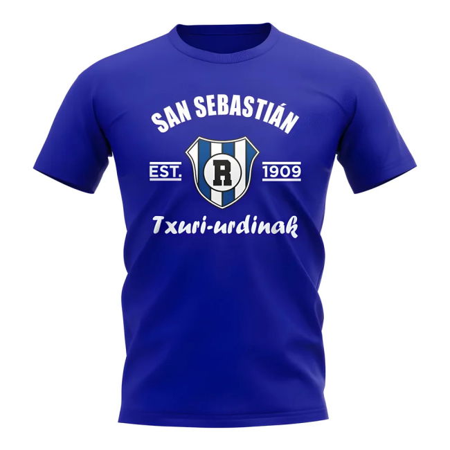 Real Sociedad Established Football T-Shi - Top - Team- Prem- Future