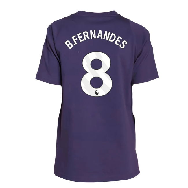 Elite Performance Football Man Utd Training Tee Aurora Plum Kids B...