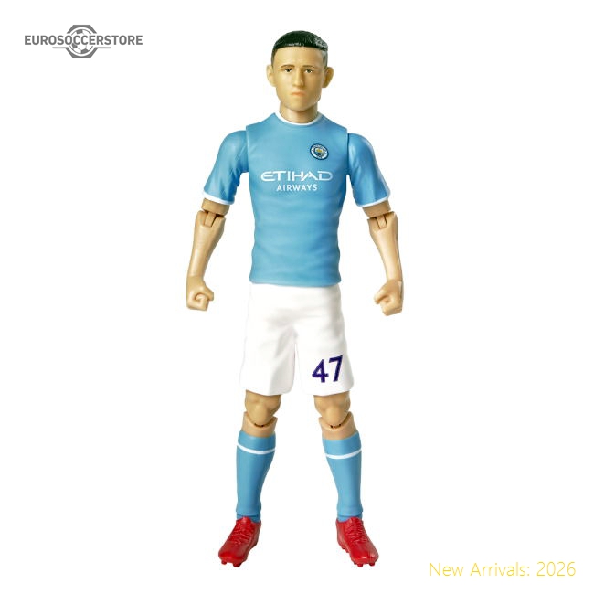 Official Manchester City Fc Foden 20cm Action Figure - Premium