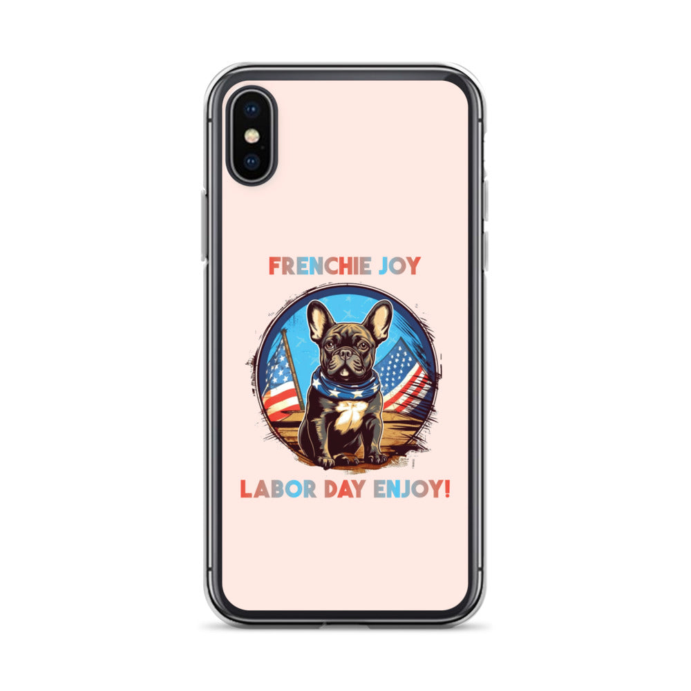 Frenchie Joy - Bulldog Clear Case For Iphone® For French Bulldogs