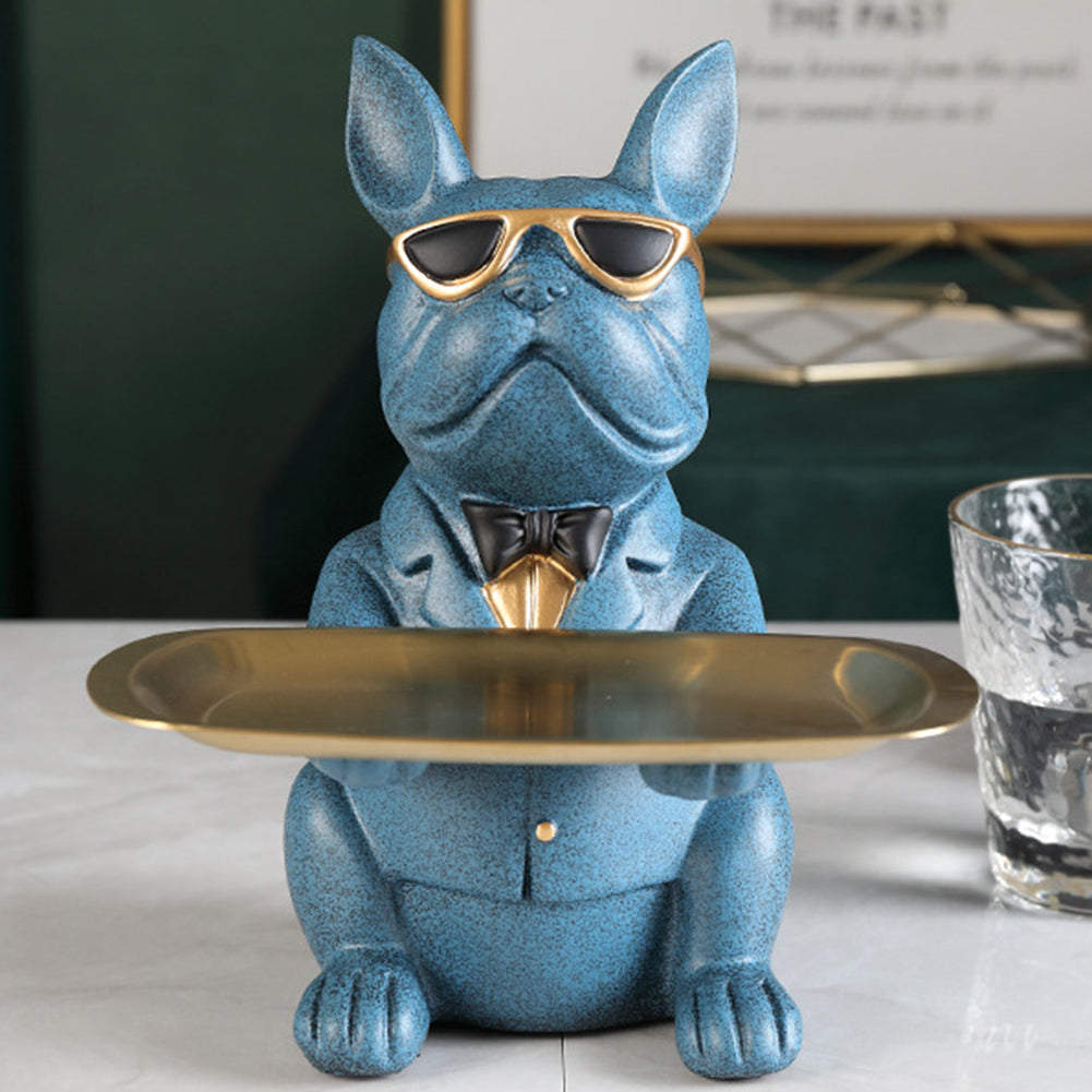 Decorella™ - French Bulldog Statue Storage Tray