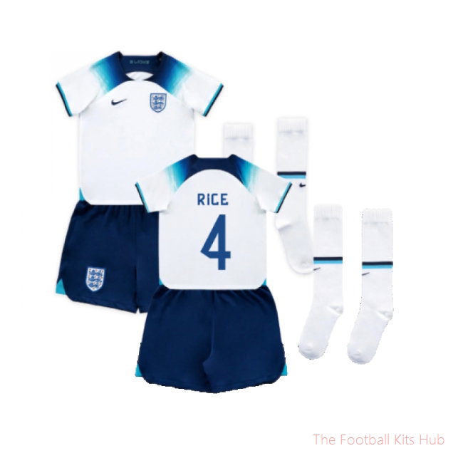 2022-2023 England Home Mini Kit (Rice 4)