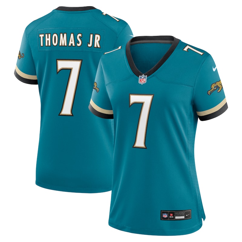 None Brian Thomas Jr. JAX Jaguars Classic Authentic Jersey for NFL Fan