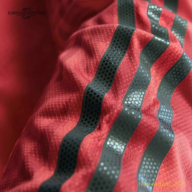 Premium 2025-2026 Man Utd Authentic Long Sleeve Home Kit