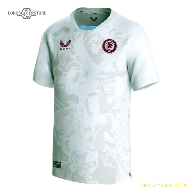 2023-2024 Aston Villa Away Premium Jersey Performance Fabric