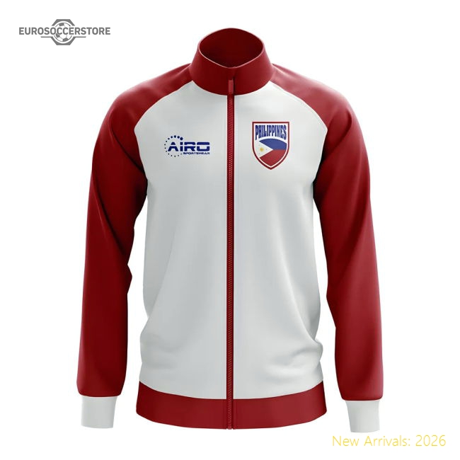 Outstanding Philippiness Concept Football Track Jacket (white)