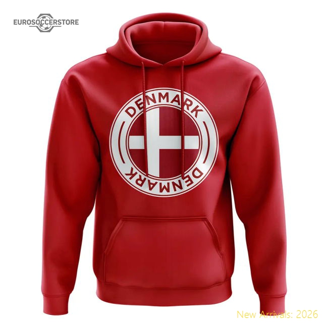 Denmark 2024-2025 Authentic Regular Hoodie (den) Retro Classic
