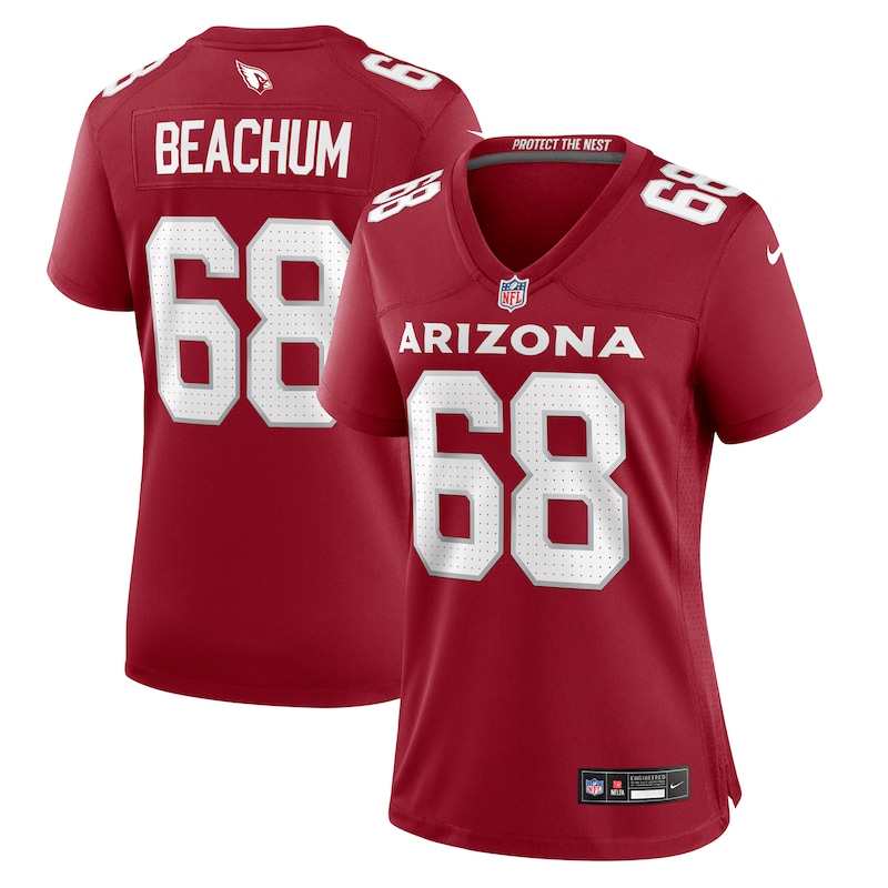 None Kelvin Beachum MVP Candidate AZ Cardinals Game-Ready Jersey